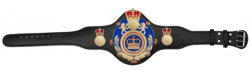 QUEENSBURY PLT LEATHER BLUE CHAMPION CROWN CHAMPIONSHIP BELT - PLTQUEEN/BLUE/G/BLUGEM - AVAILABLE IN 4 COLOURS QUEENSBURY PLT LEATHER BLUE CHAMPION CROWN CHAMPIONSHIP BELT - PLTQUEEN/BLUE/G/BLUGEM - AVAILABLE IN 4 COLOURS